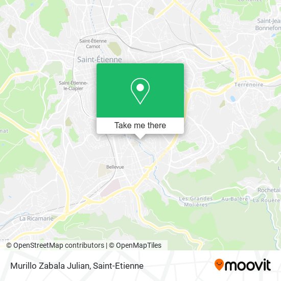 Murillo Zabala Julian map