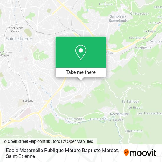 Ecole Maternelle Publique Métare Baptiste Marcet map