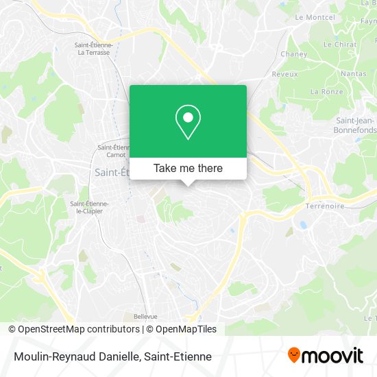 Mapa Moulin-Reynaud Danielle