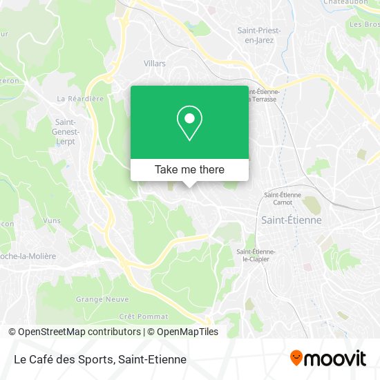 Le Café des Sports map