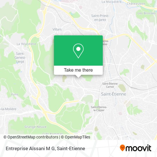 Entreprise Aïssani M G map