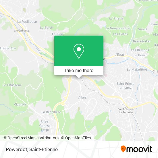 Powerdot map