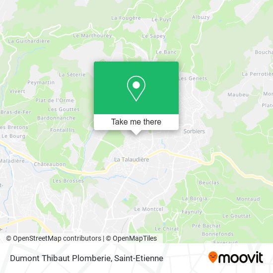 Dumont Thibaut Plomberie map