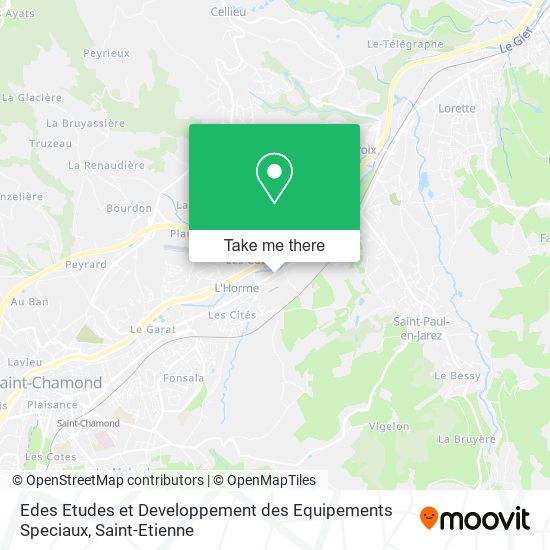 Mapa Edes Etudes et Developpement des Equipements Speciaux