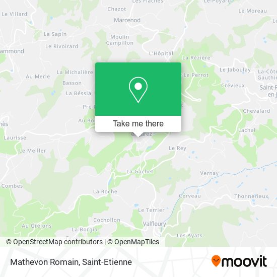 Mathevon Romain map