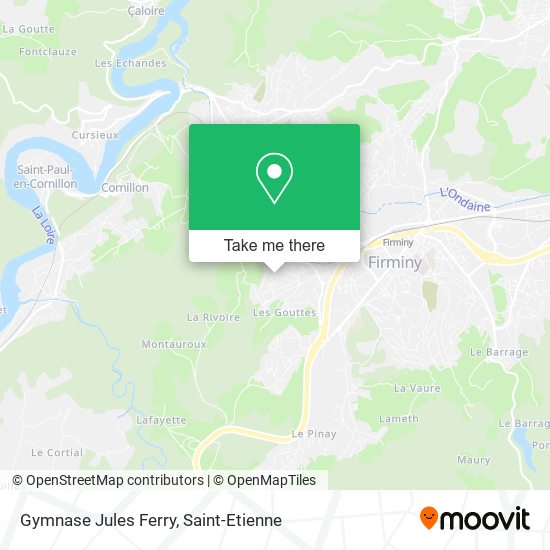 Gymnase Jules Ferry map