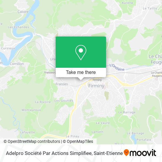 Adelpro Société Par Actions Simplifiee map