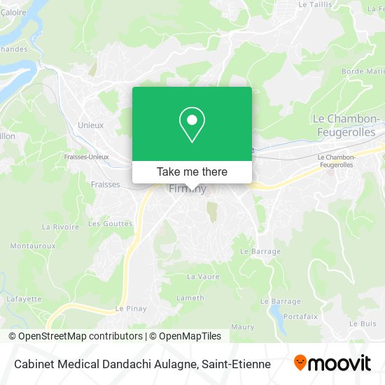 Cabinet Medical Dandachi Aulagne map