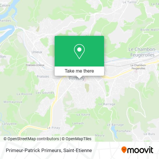 Primeur-Patrick Primeurs map