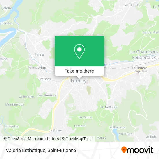 Valerie Esthetique map