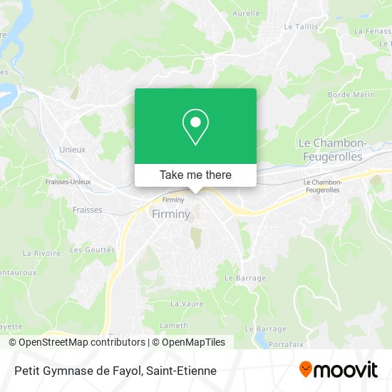 Petit Gymnase de Fayol map