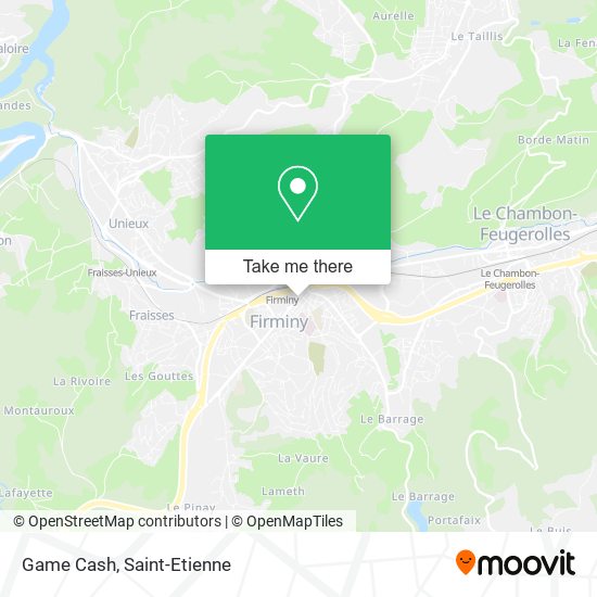 Game Cash map