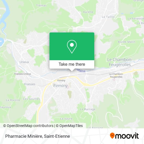 Mapa Pharmacie Minière