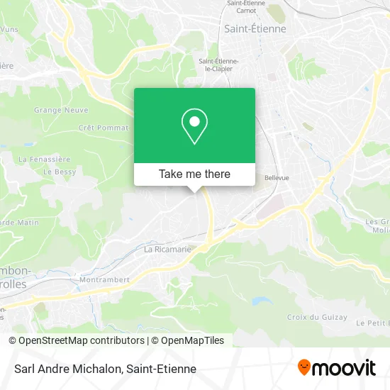 Sarl Andre Michalon map