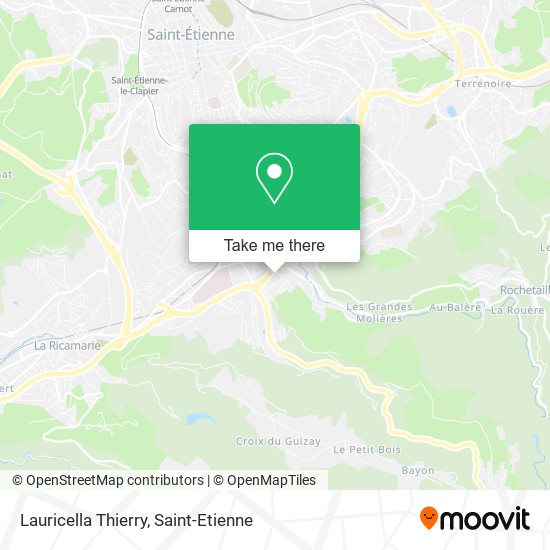 Lauricella Thierry map
