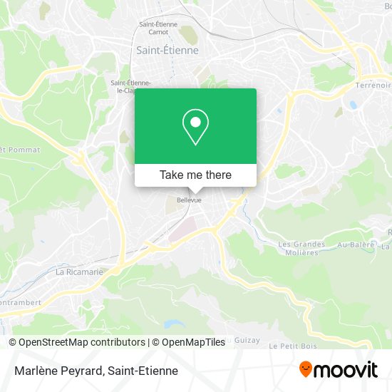 Marlène Peyrard map