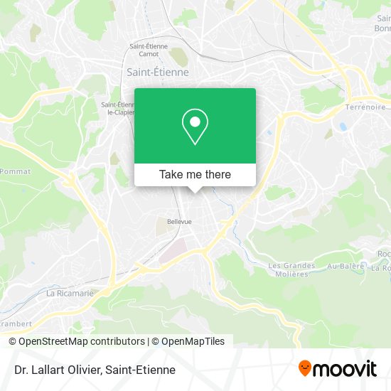 Dr. Lallart Olivier map