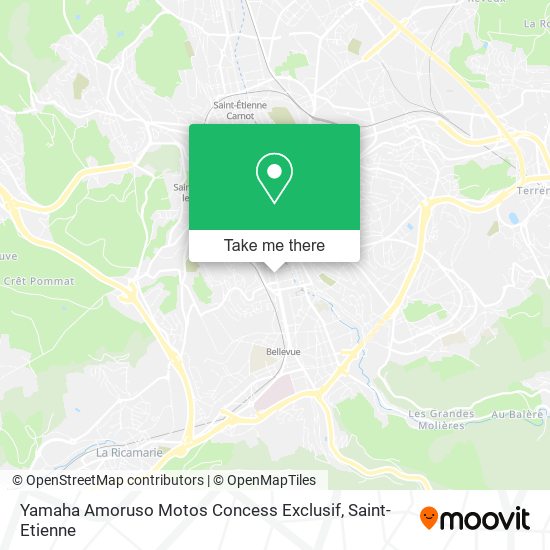 Yamaha Amoruso Motos Concess Exclusif map