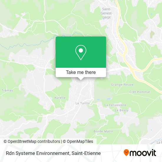 Rdn Systeme Environnement map