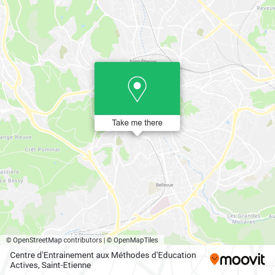 Centre d'Entrainement aux Méthodes d'Education Actives map