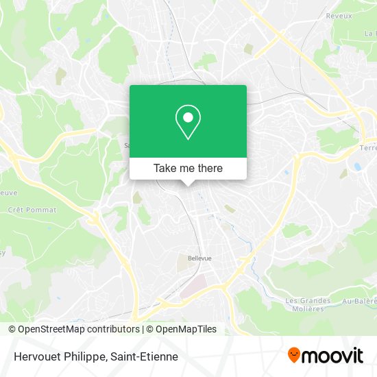 Hervouet Philippe map
