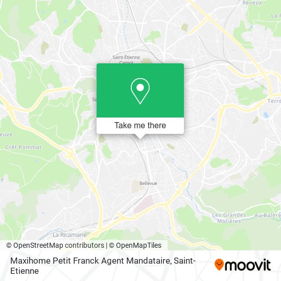 Maxihome Petit Franck Agent Mandataire map