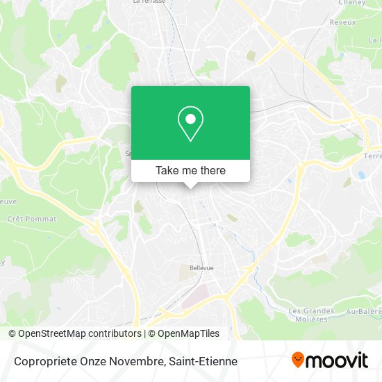 Copropriete Onze Novembre map