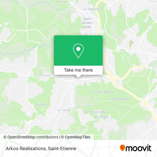 Arkos Realisations map