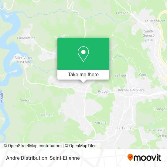 Andre Distribution map