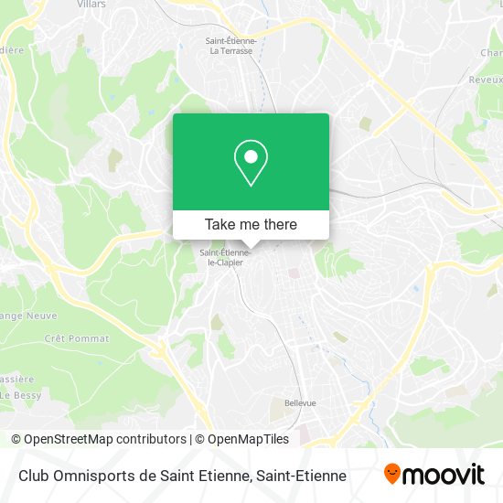 Club Omnisports de Saint Etienne map