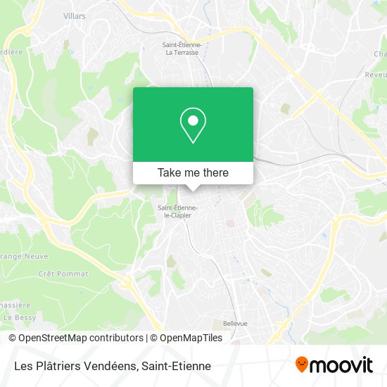 Les Plâtriers Vendéens map