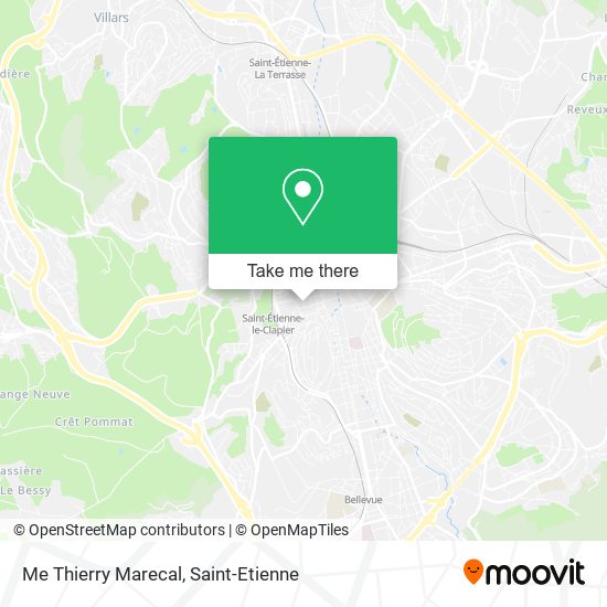 Me Thierry Marecal map