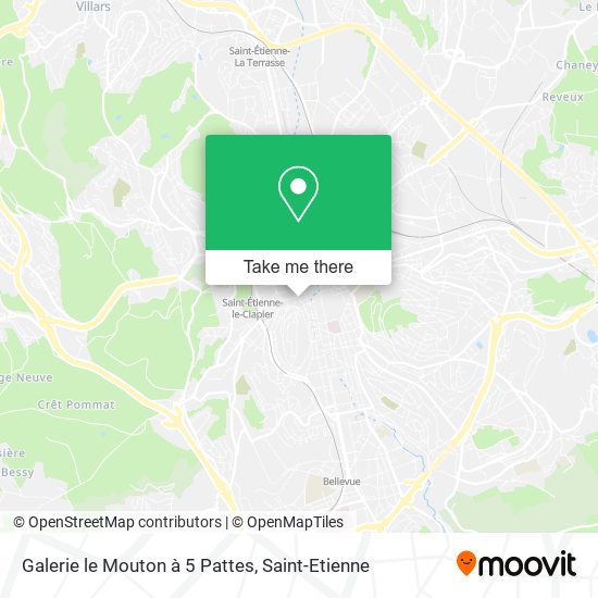 Galerie le Mouton à 5 Pattes map