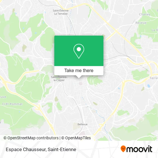 Espace Chausseur map