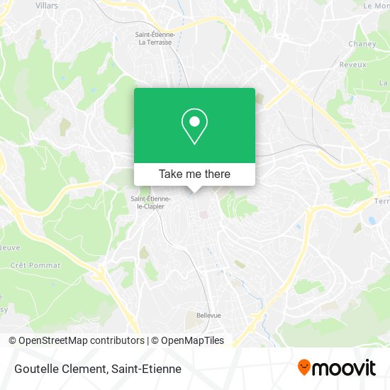 Goutelle Clement map