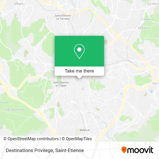 Destinations Privilege map