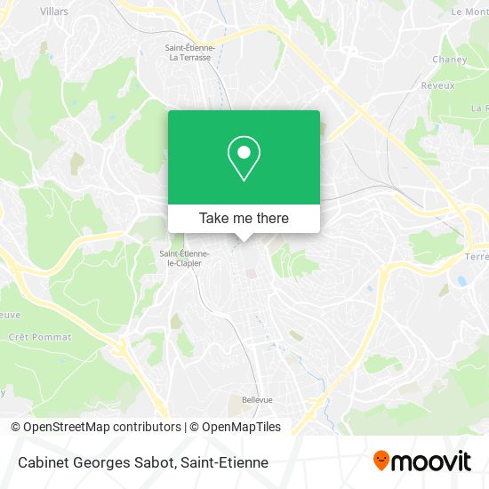 Cabinet Georges Sabot map