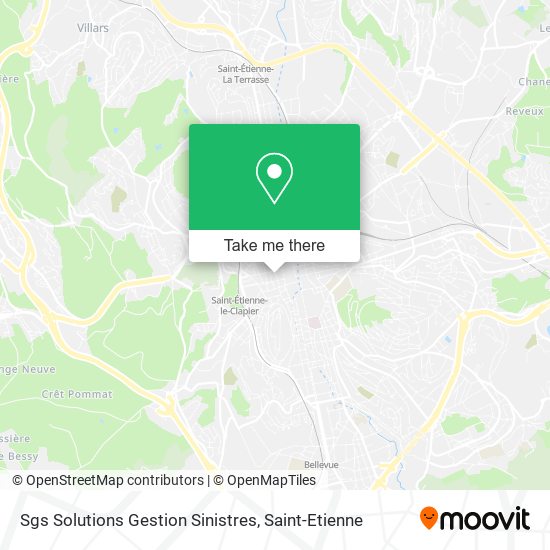 Sgs Solutions Gestion Sinistres map