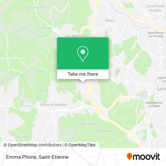 Emma Phone map