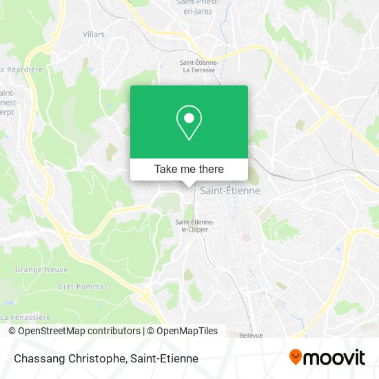Mapa Chassang Christophe