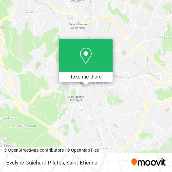 Evelyne Guichard Pilates map