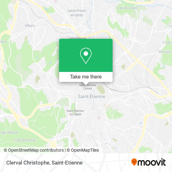 Clerval Christophe map