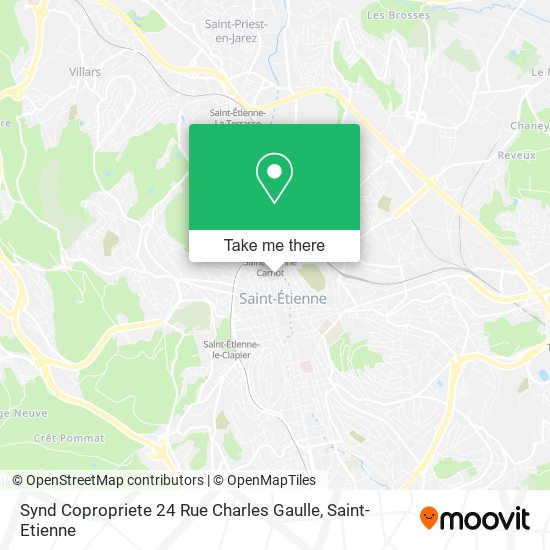 Synd Copropriete 24 Rue Charles Gaulle map