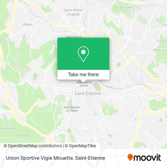 Union Sportive Vigie Mouette map