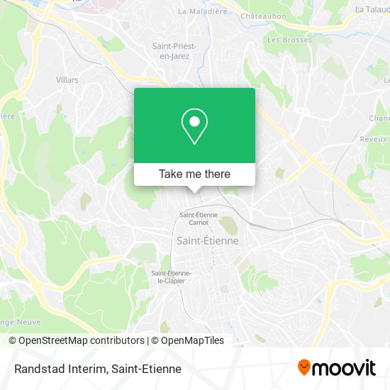Randstad Interim map