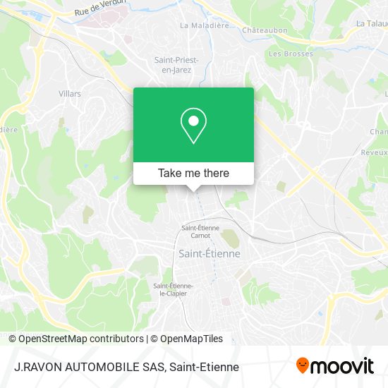 J.RAVON AUTOMOBILE SAS map