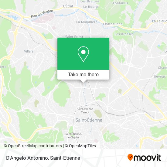 D'Angelo Antonino map