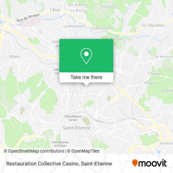 Restauration Collective Casino map