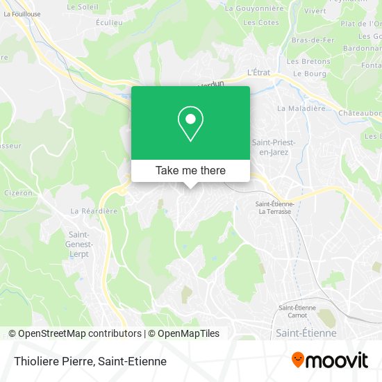 Thioliere Pierre map