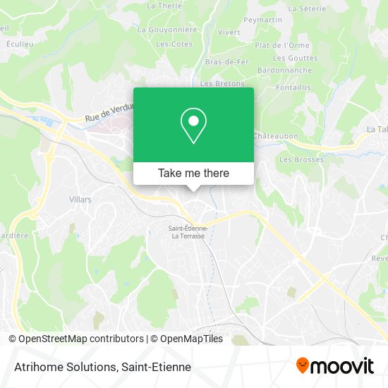 Atrihome Solutions map